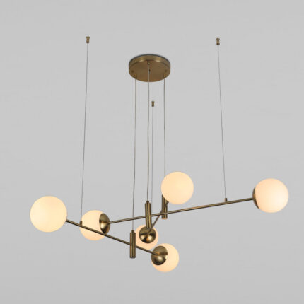 Подвесная люстра Eurosvet 70146/6 латунь